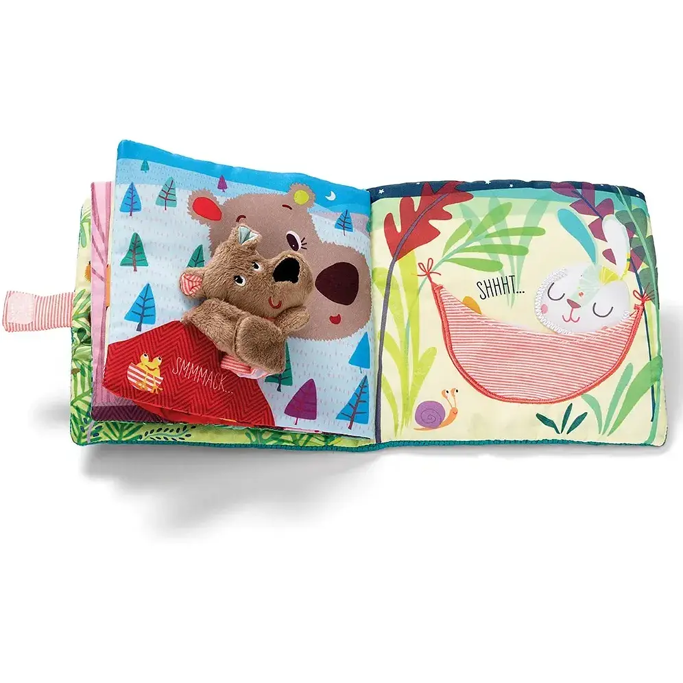 Развивающая мягкая книга Lilliputiens Цезарь, поцелуй! (86863) - фото 4