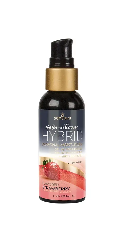 Лубрикант на комбінованій основі Sensuva Hybrid Formula Strawberry 57 мл Sensuva SO3240 86706