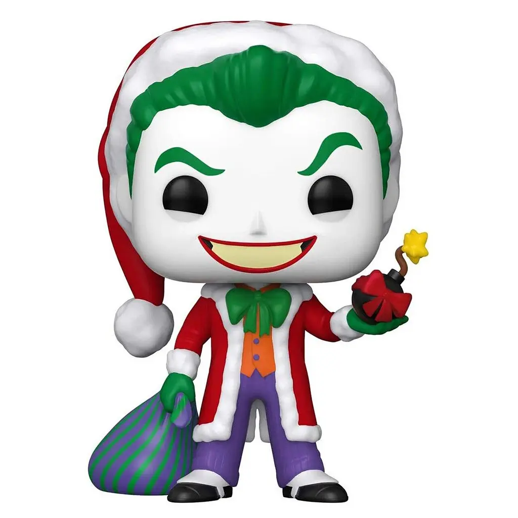 Фігурка Funko Pop Фанко Поп Супер герої Джокер Super Heroes Holidays Joker 10 см SН J 358 - фото 2