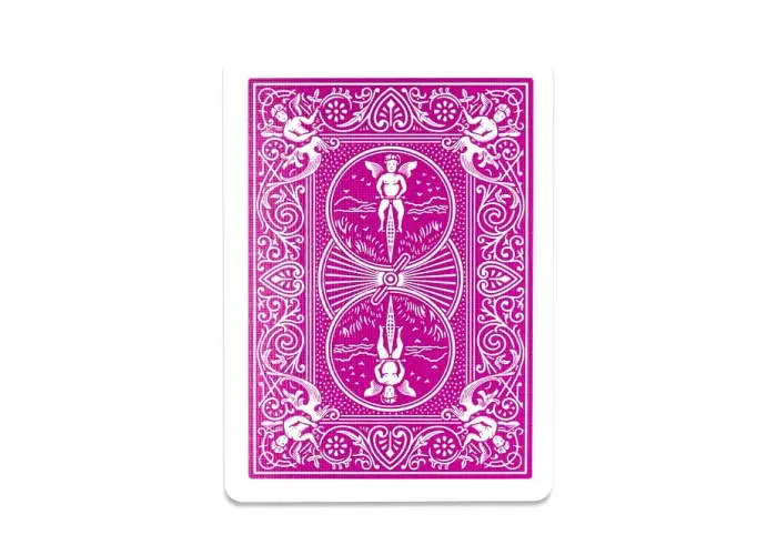 Карти гральні United States Playing Card Company Bicycle Rider Back Fuchsia deck (BBF001) - фото 2