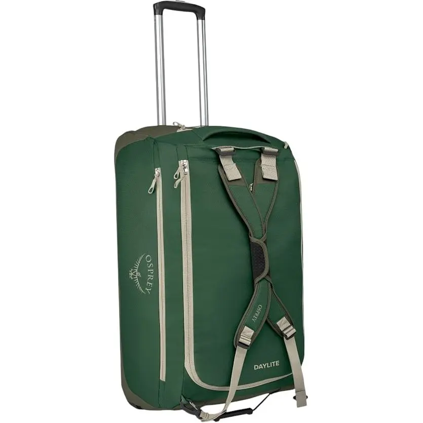 Сумка на колесах Osprey Daylite Wheeled Duffel 85 зелена - фото 5