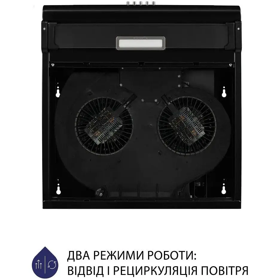 Вытяжка плоская Minola HPL 517 BL - фото 7