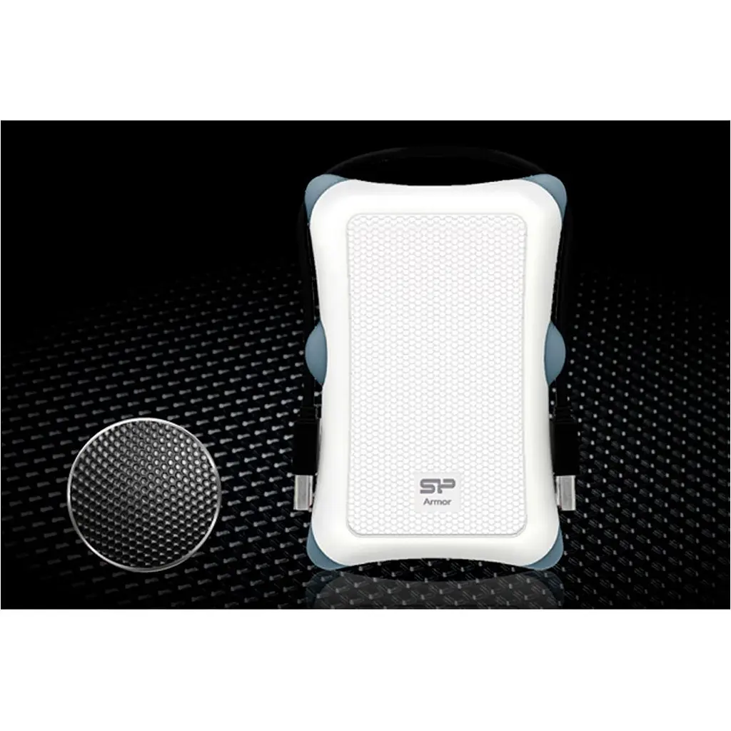 Зовнішня кишеня Silicon Power Armor A30 SATA to USB 3.0 White (SP000HSPHDA30S3W) [124697] - фото 4