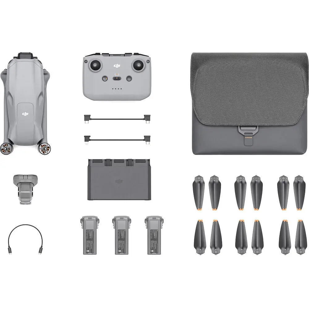 Квадрокоптер DJI Air 3 Drone Fly More Combo з RC-N2 (CP.MA.00000692.01) - фото 3