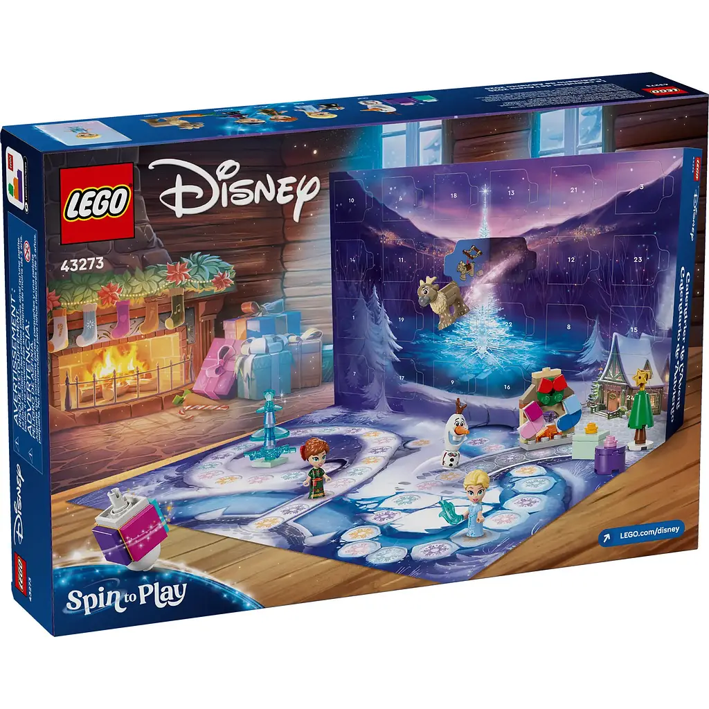 Конструктор LEGO Disney Princess Крижане серце Різдвяний календар 2025, 231 деталь (43273) - фото 10