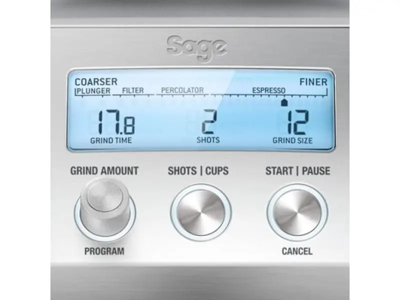 Кавомолка електрична SAGE Smart Grinder Pro SCG820BTR4EEU1 - фото 2