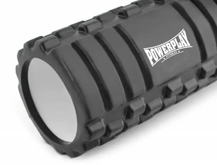 Массажный ролик (роллер) PowerPlay 4404 Massage Roller Серый 45x14 см (PP_4404_Grey) - фото 3