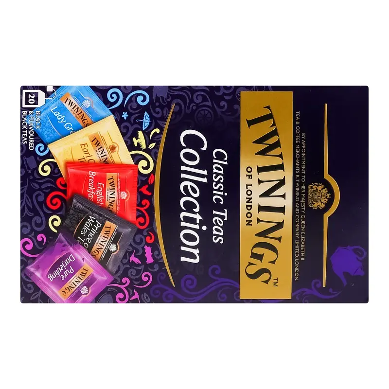 Чай ассорти Twinings Классическая коллекция в пакетиках (20 шт. х 2 г) - фото 4