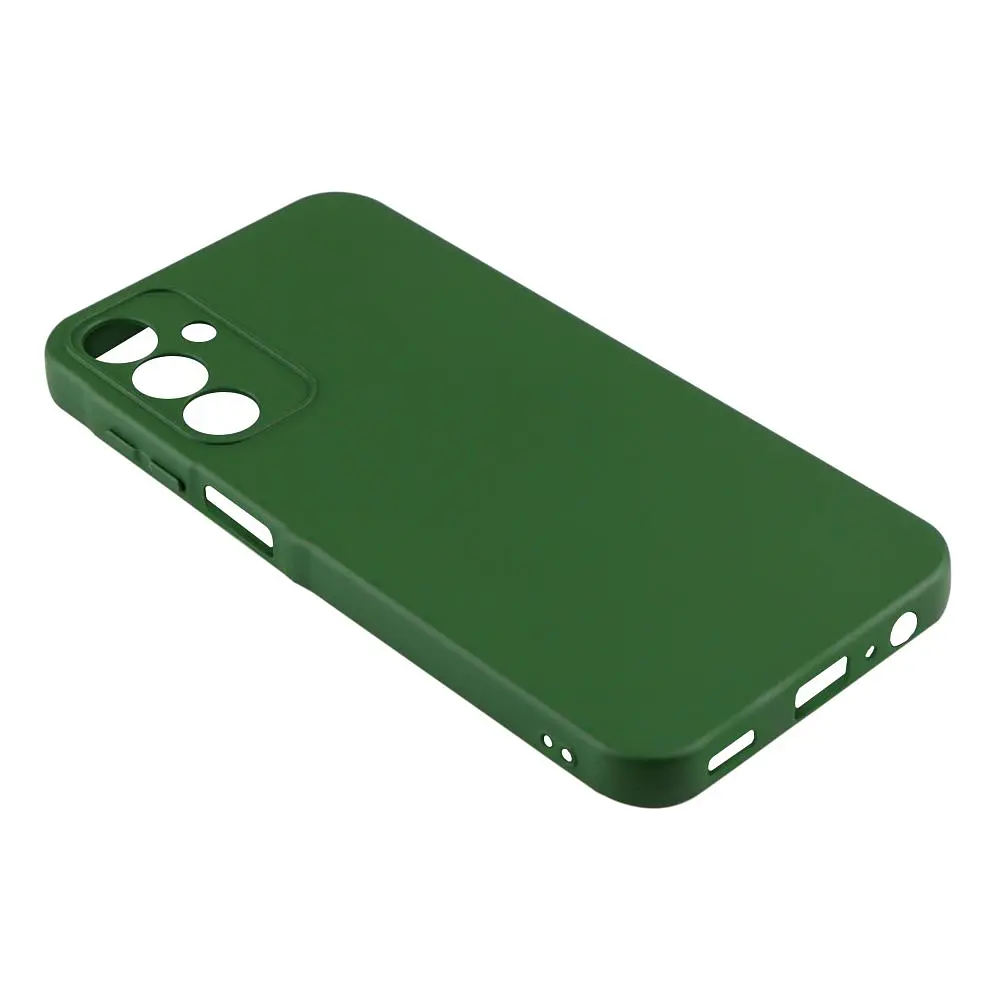 Чохол Silicone Cover з рамкою камери A Samsung Galaxy A15 A155 Dark Green (34774_3342908) - фото 3