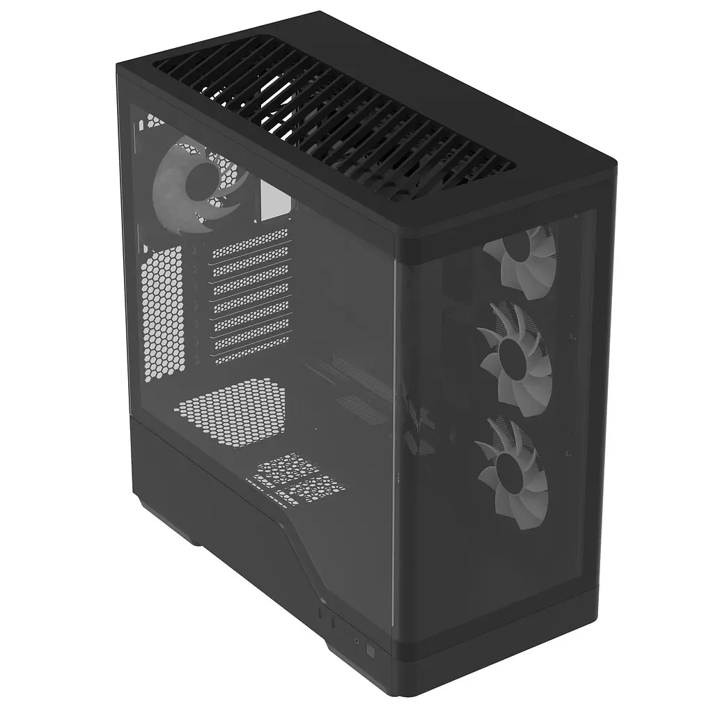 Корпус Aerocool P500A-BK-v1 Black (ACCM-PN08143.11) - фото 5
