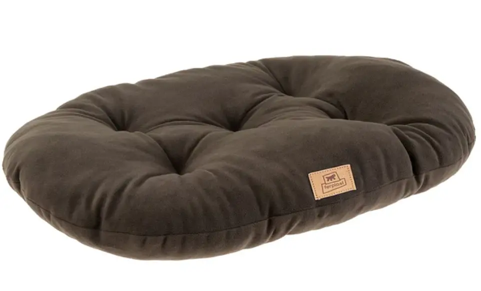 Подушка для собак та котів Ferplast Relax Microfleece 78/8 темно-сіра 78x50 см 83307823