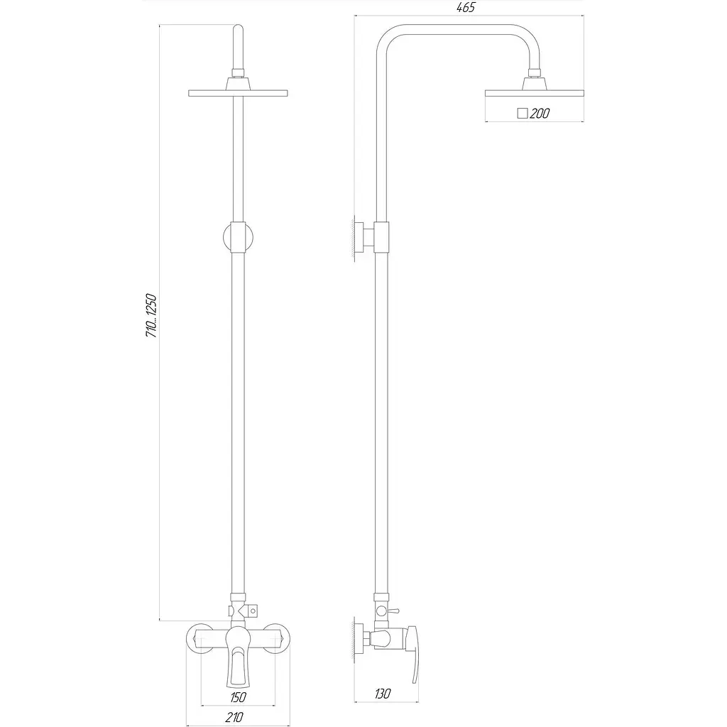 Душова система Globus Lux GLSV-0088 - фото 5