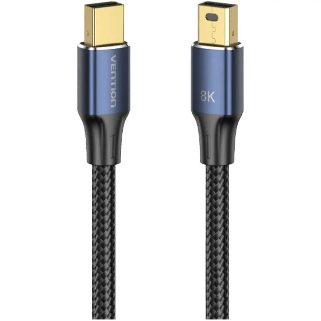 Кабель Vention Mini DisplayPort to Mini DisplayPort V1.4 2m Blue (HCGLH) [170512] - фото 4
