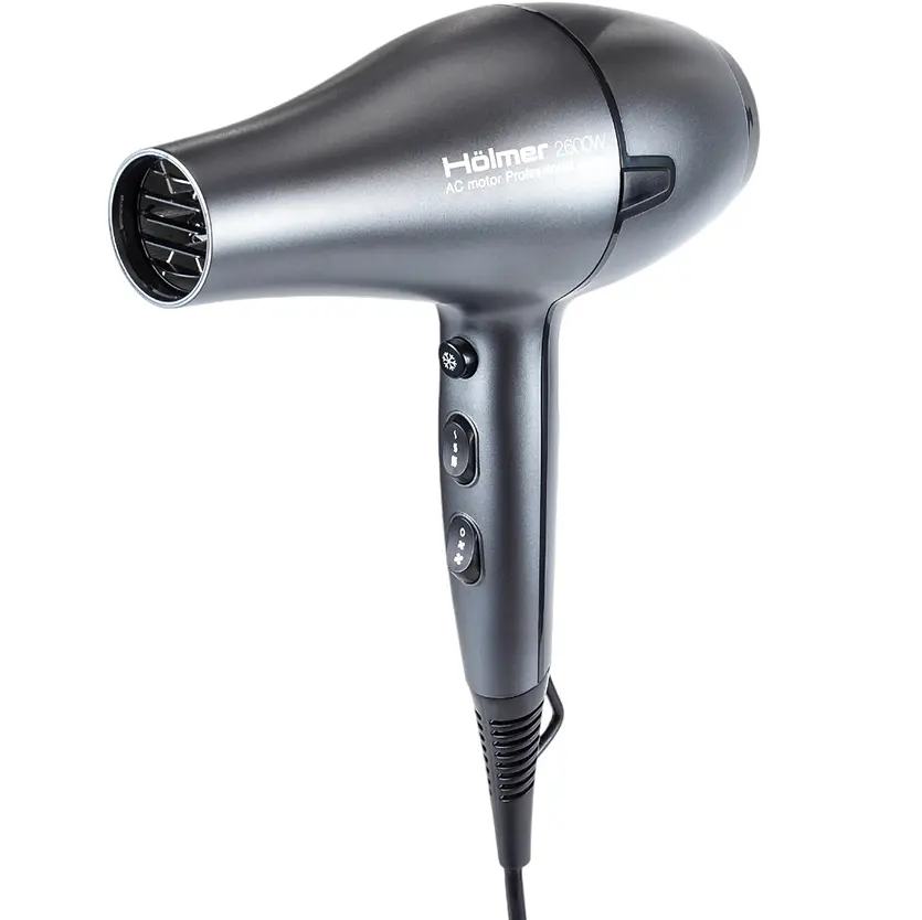 Фен для волос Holmer HHD-261 PRO серый (HHD-261 PRO) - фото 4