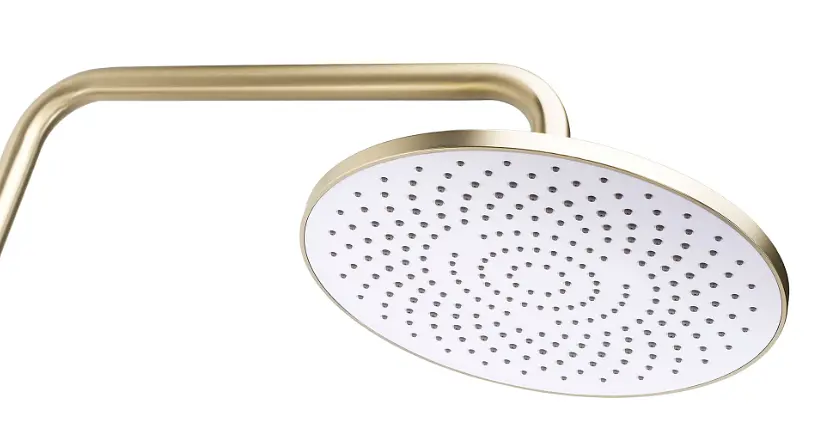 Душова система з виливом Rea Drop brushed gold REA-P7063 - фото 6