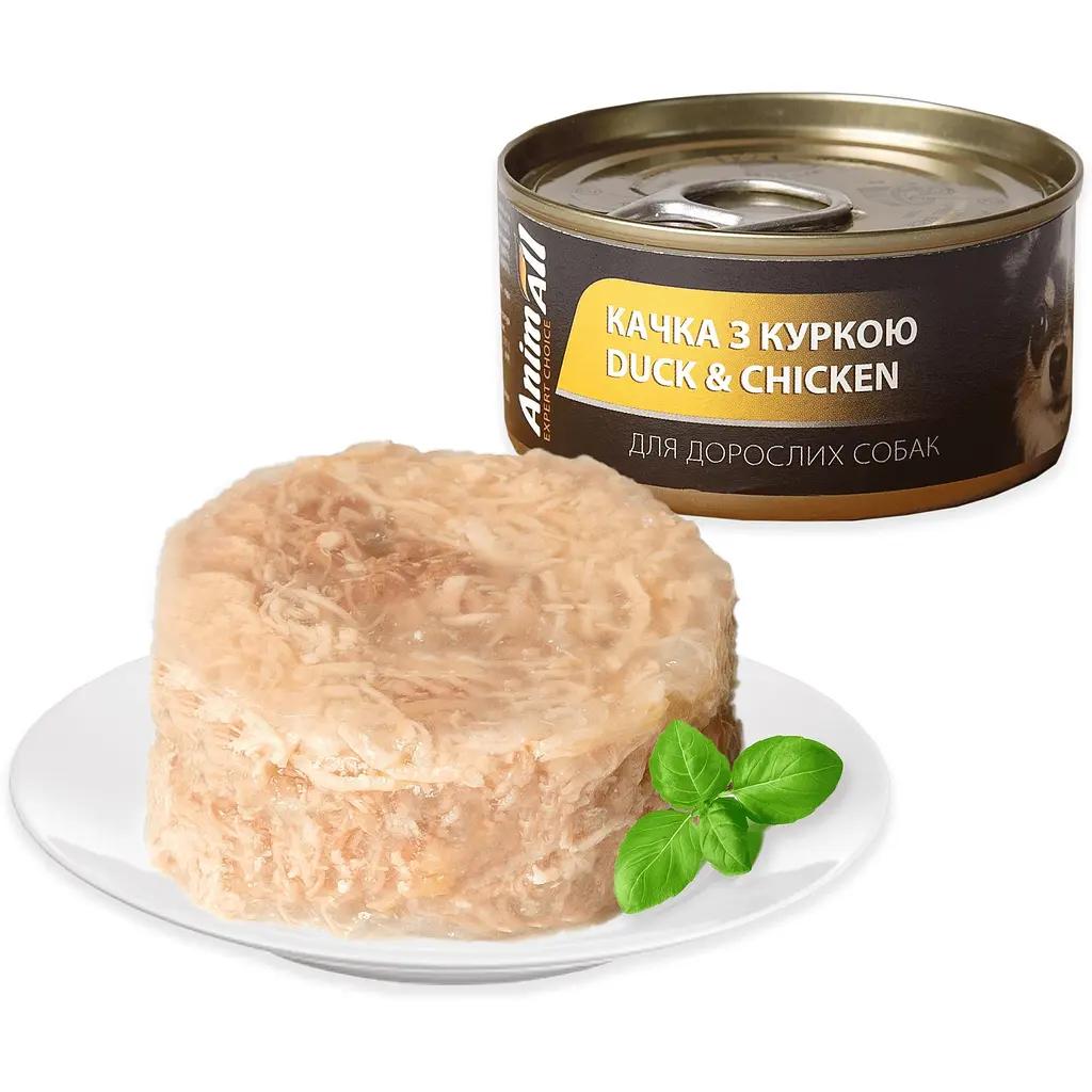 Влажный корм для собак AnimAll, утка с курицей, 85 г - фото 2