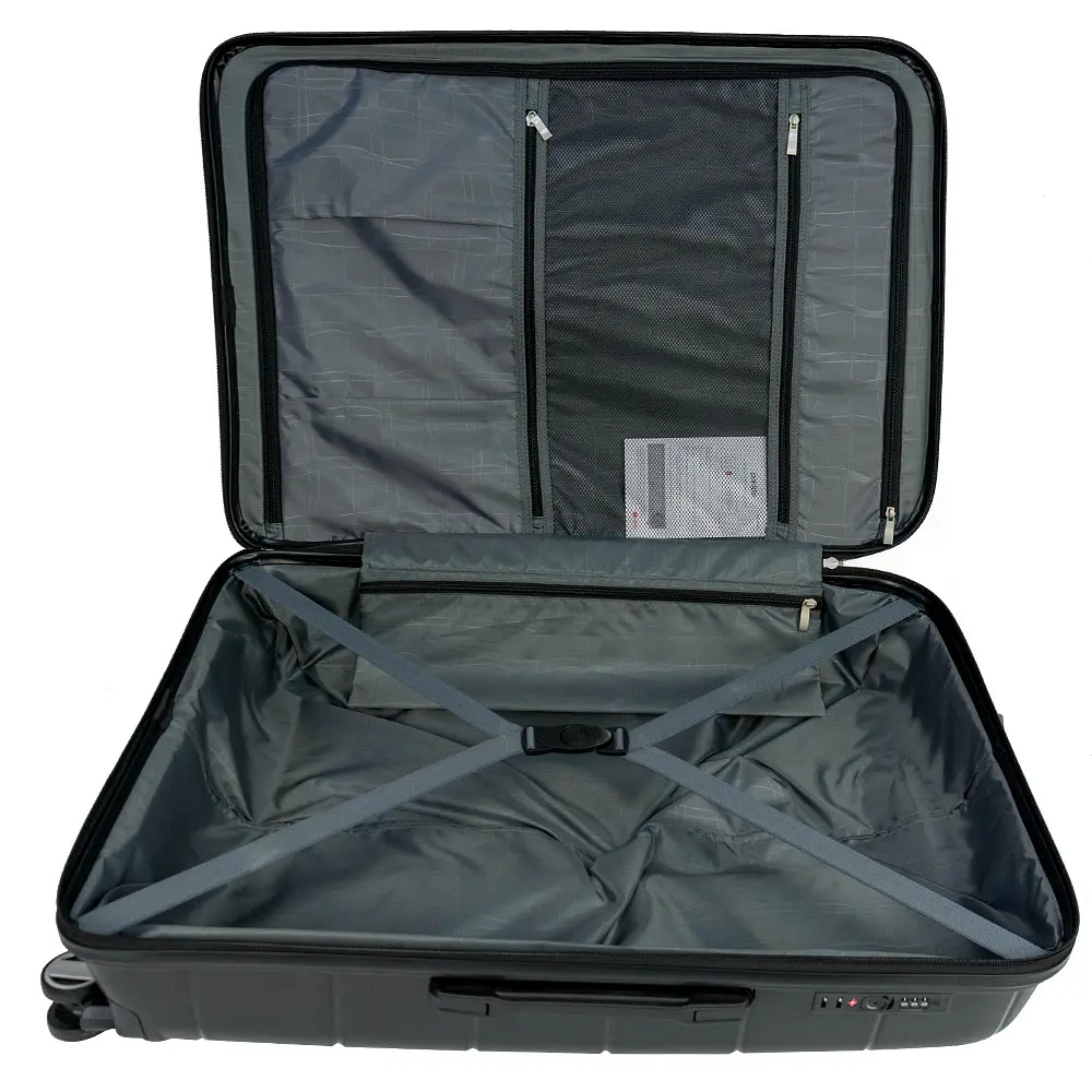 Валіза на 4 колесах Paklite Mailand Deluxe L TL074249 Black (TL074249-01) - фото 2