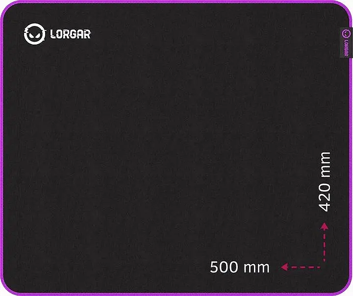 Ігрова поверхня Lorgar Main 315 Black-Purple (LRG-GMP315) - фото 2