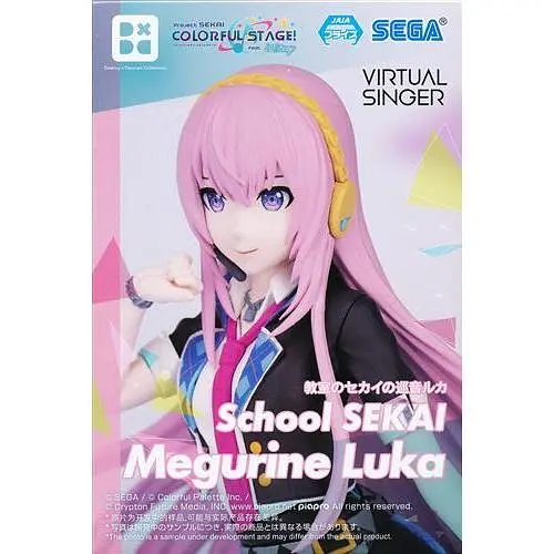 Фигурка Sega Project DIVA Sekai Desktop×Decorate Vocaloid Luka Megurine Вокалоид Мегурине Лука 15 см S V LM 15 - фото 6