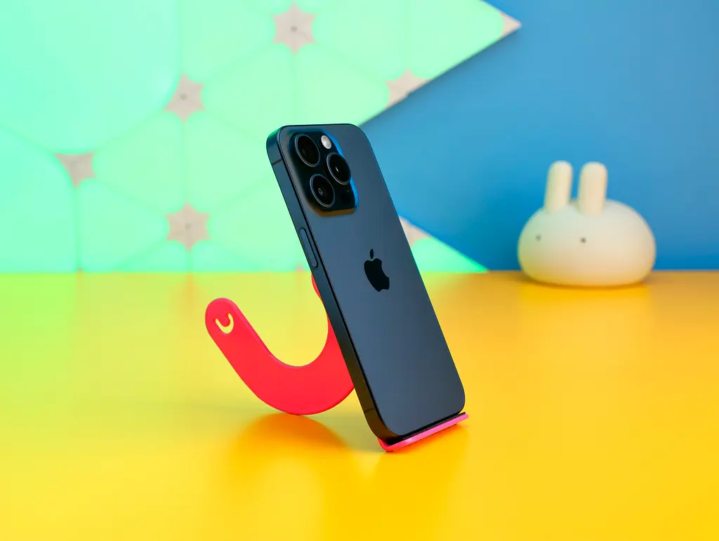 Смартфон Apple iPhone 15 Pro 128GB Blue Titanium (MTV03) Б/У [177082] - фото 6