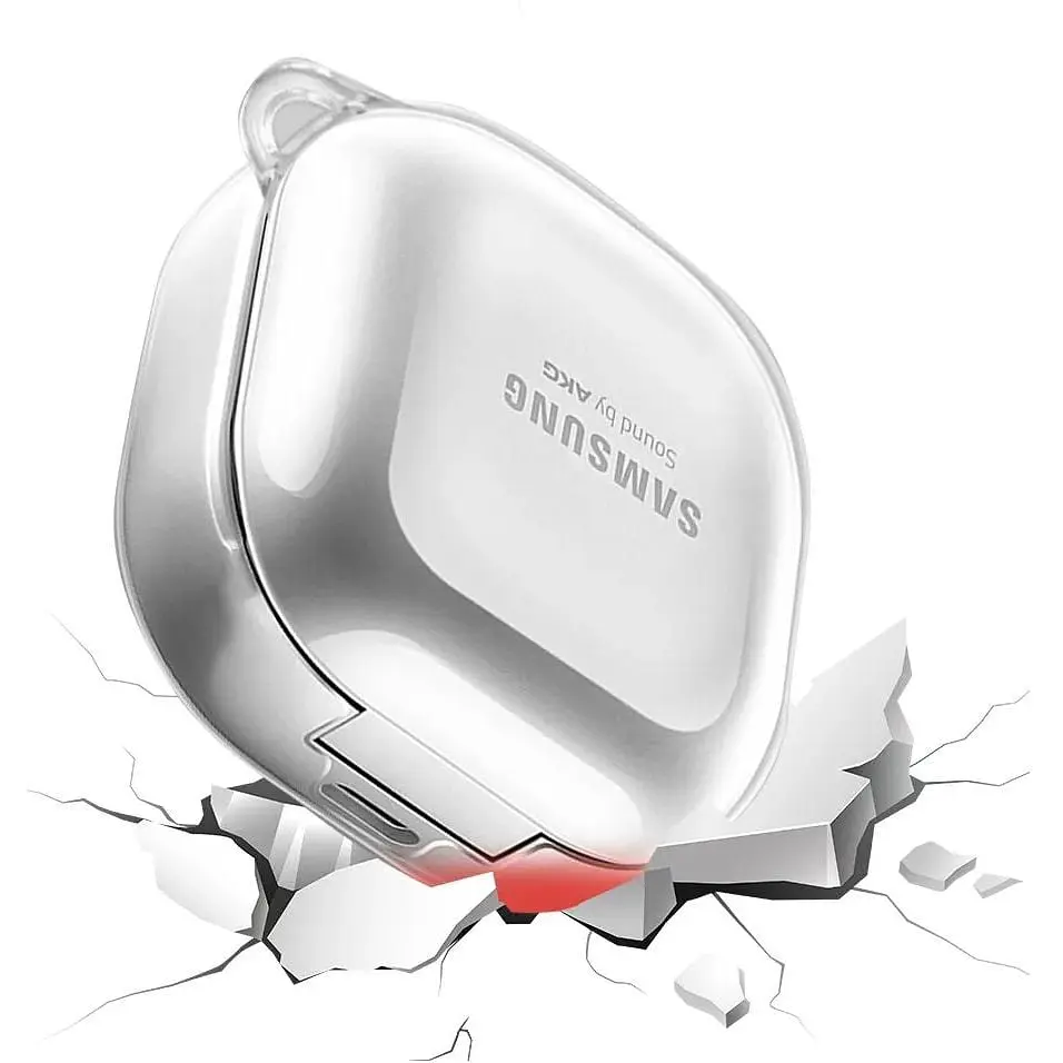 Чохол BeCover Soft TPU для Samsung Galaxy Buds 2/Buds 2 Pro/Buds Live/Buds Pro Transparent (705686) - фото 3