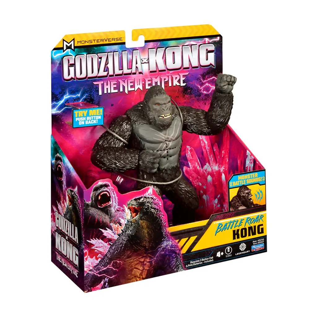 Фігурка Godzilla vs. Kong Конг готовий до бою (звук) (35507) - фото 6