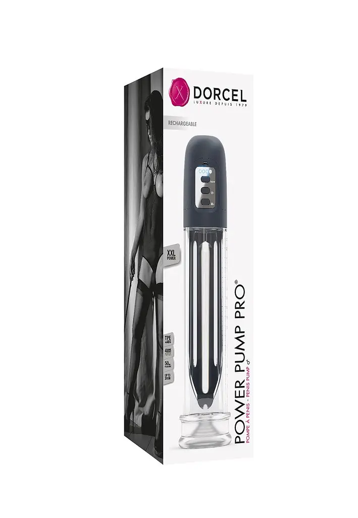Вакуумна помпа автоматична Dorcel POWER PUMP PRO для задоволення чоловіків Dorcel SO1732 88171 - фото 2