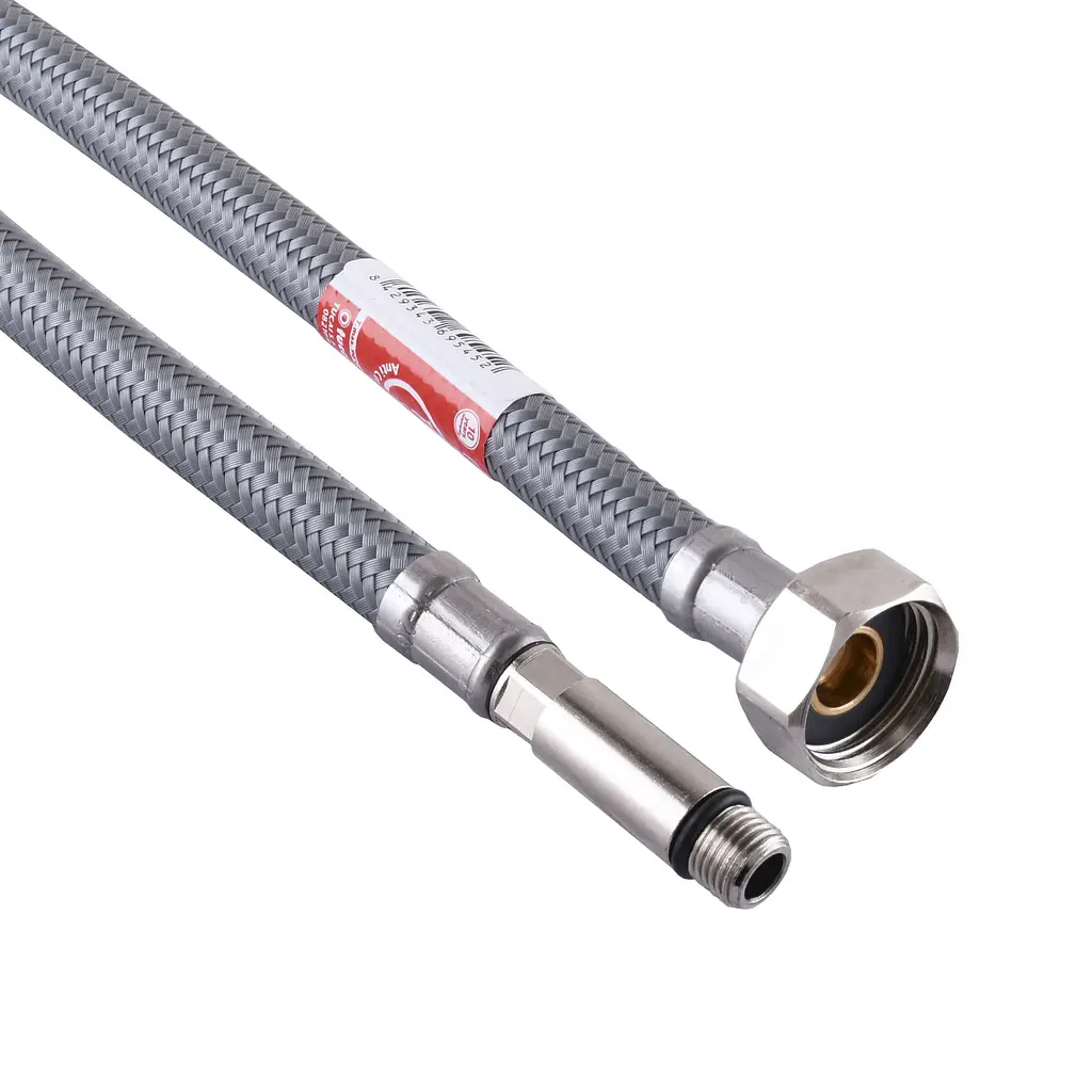 Шланг для змішувача Tucai М10x1/2″ 0, 8м. антикорозія TAQ Grif ACB 204470