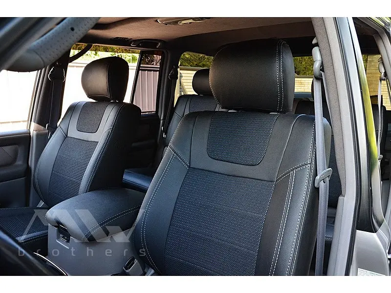 Авточохли модельні MW Brothers для Toyota Land Cruiser 100 c 1997 - фото 8