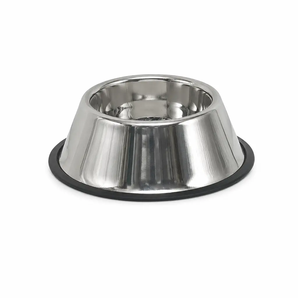 Миска для собак та котів Nobby Anti Slip нержавіюча сталь Ø 24.5 см 850 мл 72821