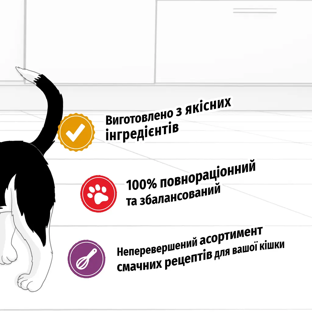 Сухий корм Felix Doubly Delicious для дорослих котів з лососем, океанічною рибою та буряком 10 кг - фото 8