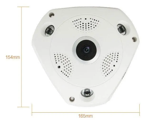 Панорамна Wi-Fi Smart камера V380-V7 із блоком живлення - фото 5