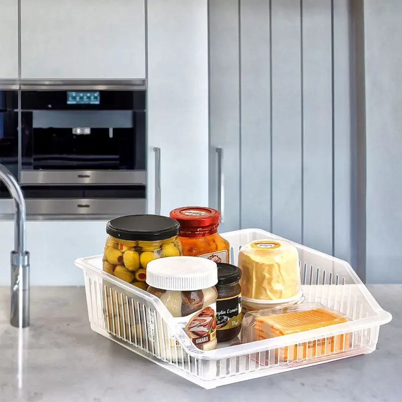 Органайзер Irak Plastik для холодильника, 4,85 л, сиреневый (BA680) - фото 3