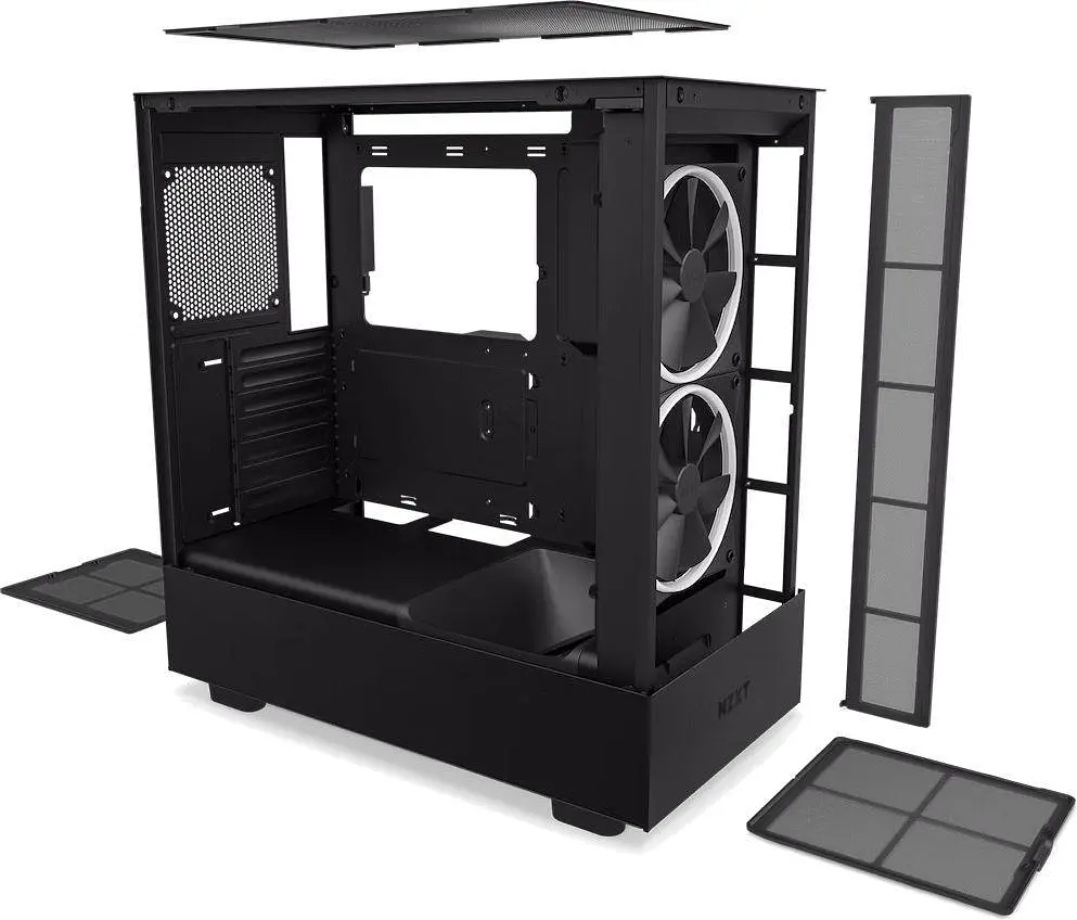 Корпус NZXT H5 Elite Tempered Glass Black (CC-H51EB-01) Без БП Б/в - фото 8
