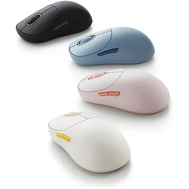Беспроводная мышка Xiaomi Wireless Mouse 3 (BHR7667CN) розовая - фото 8
