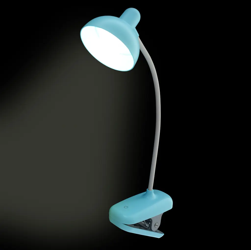 Настільна лампа Brille LED з USB 5W blue (SL-124) - фото 2