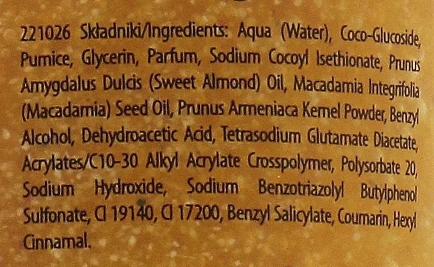 Поживний пілінг для тіла Lirene Power Of Plants Migdal Body Scrub 175 мл - фото 2