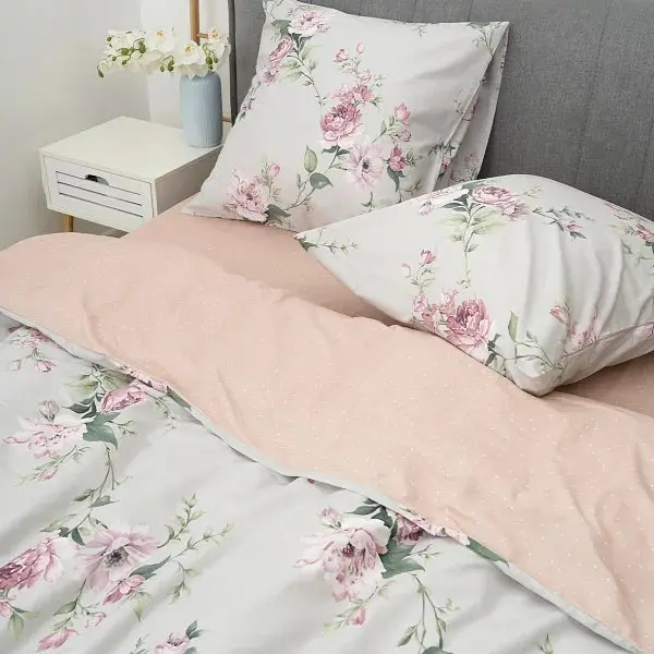 Постільна білизна сімейна Viluta Сатин Twill 778-S 210х143х2 см - фото 4