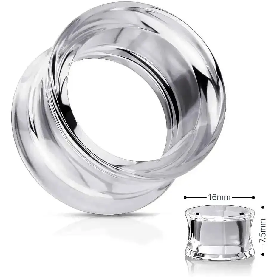 Срібна сережка для пірсингу вуха Ірій Тунелі. 40055ШТ - фото 6