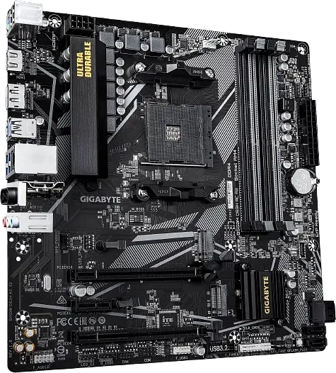 Материнская плата Gigabyte B550M DS3H AC R2 Socket AM4 - фото 2