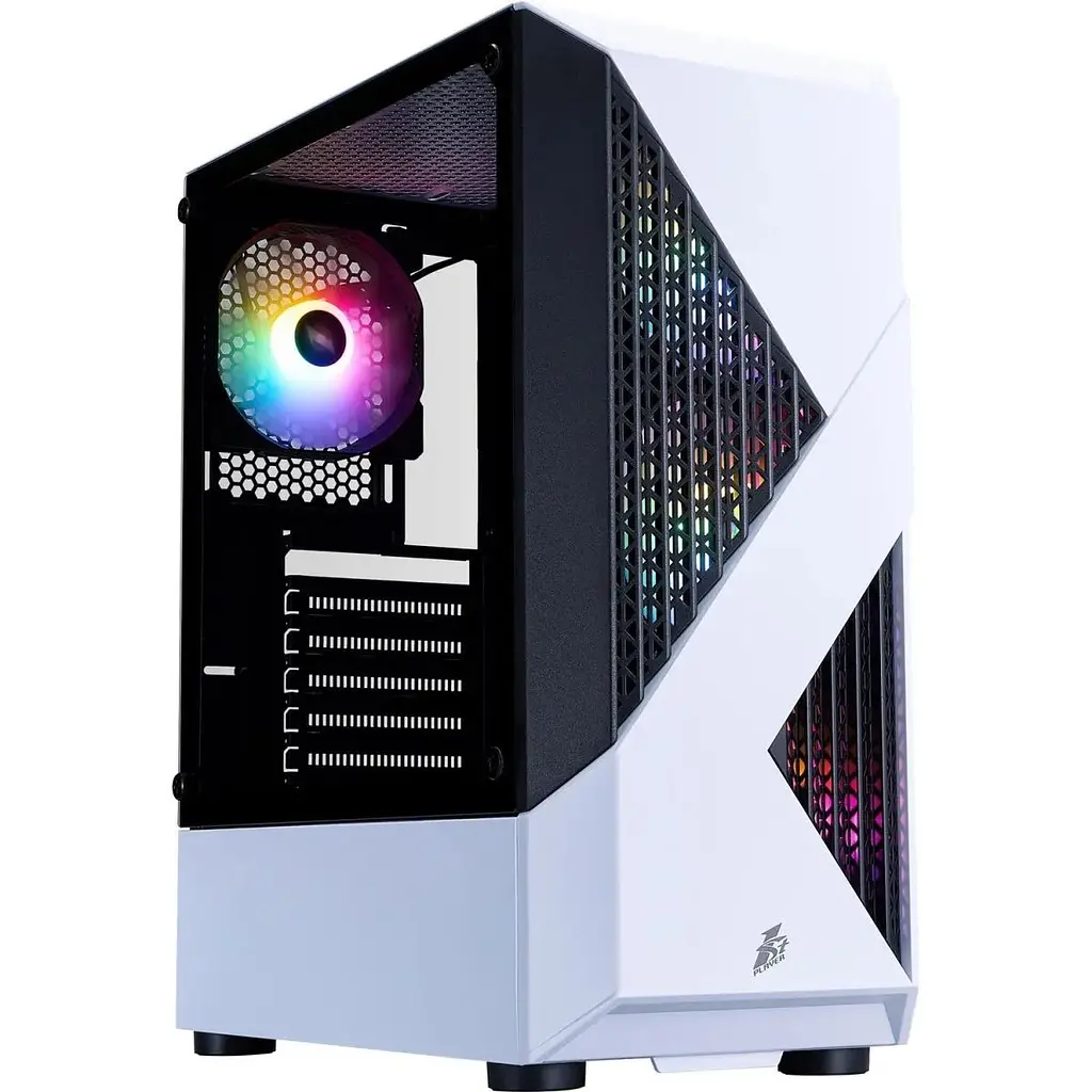 Корпус 1stPlayer White без БЖ (F3-A-WH-4F1)