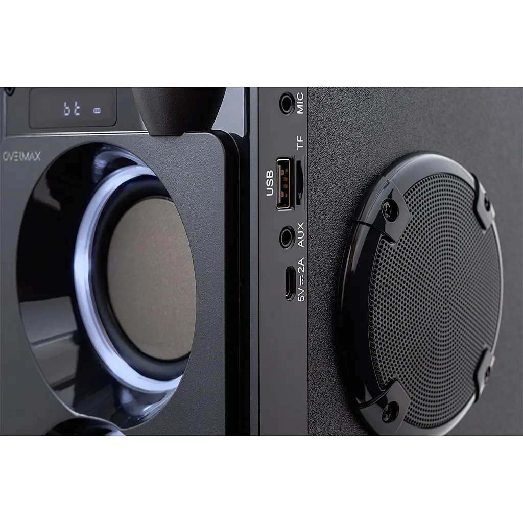 Беспроводная колонка OVERMAX SOUNDBEAT 5.0 Bluetooth+FM 20 Вт - фото 5