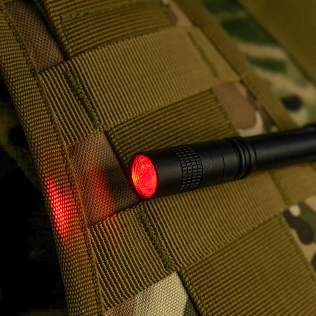 Ручний ліхтарик LED Mini Red - фото 5
