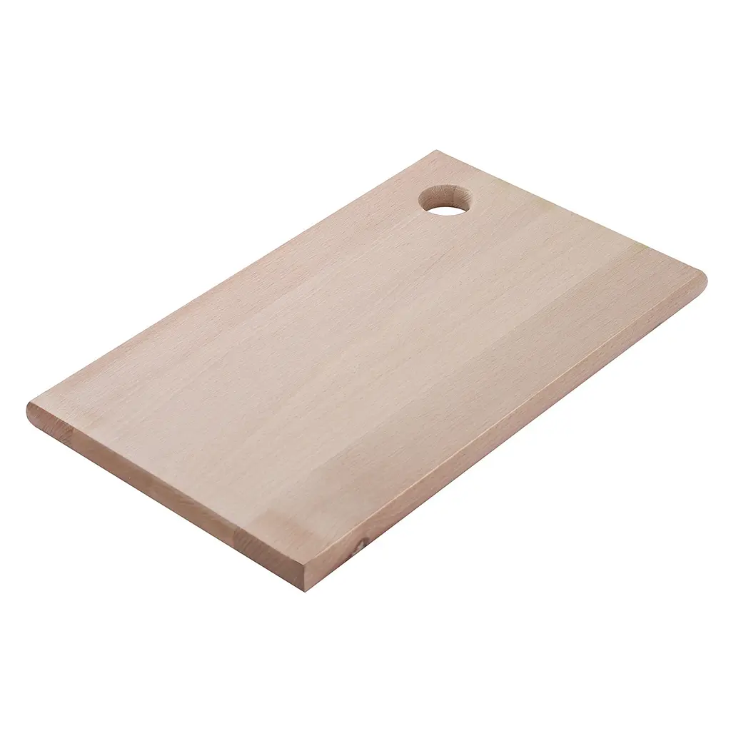 Дошка кухонна обробна дерев'яна з бука 18х30 см, Wood&Steel 83467 - фото 4