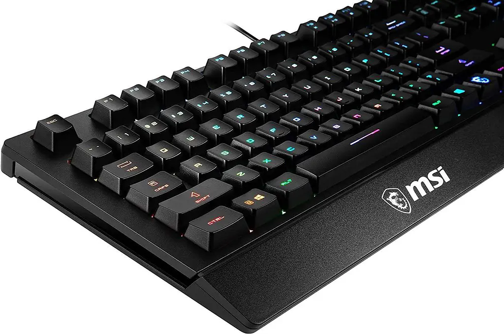 Клавиатура MSI Vigor GK20 USB Black (S11-04UA208-CL) - фото 2