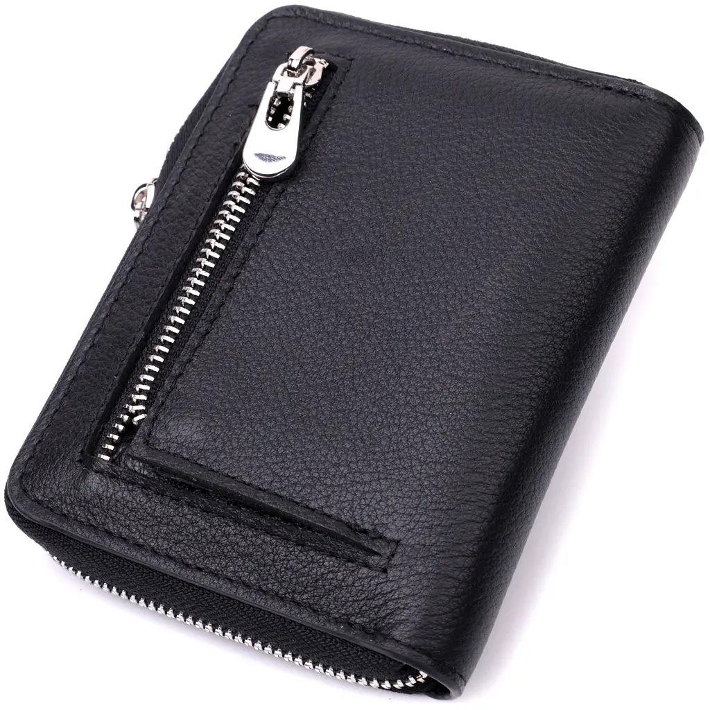 Жіночий шкіряний гаманець ST Leather 11.8х9.5х2 см acs0028398 - фото 2