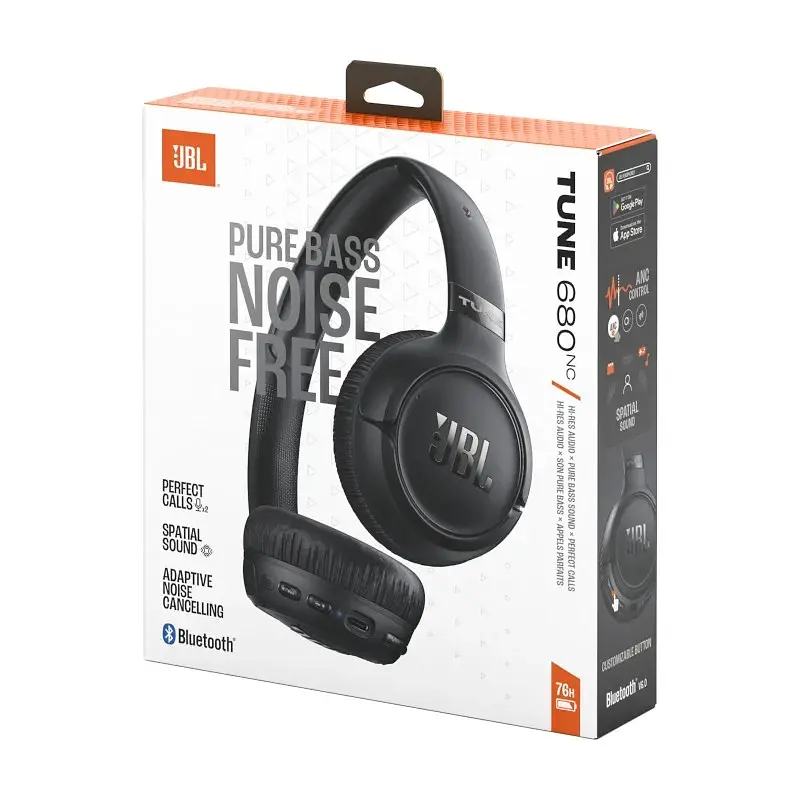 Bluetooth-гарнітура JBL Tune 680NC Black (JBLT680NCBLK) - фото 10