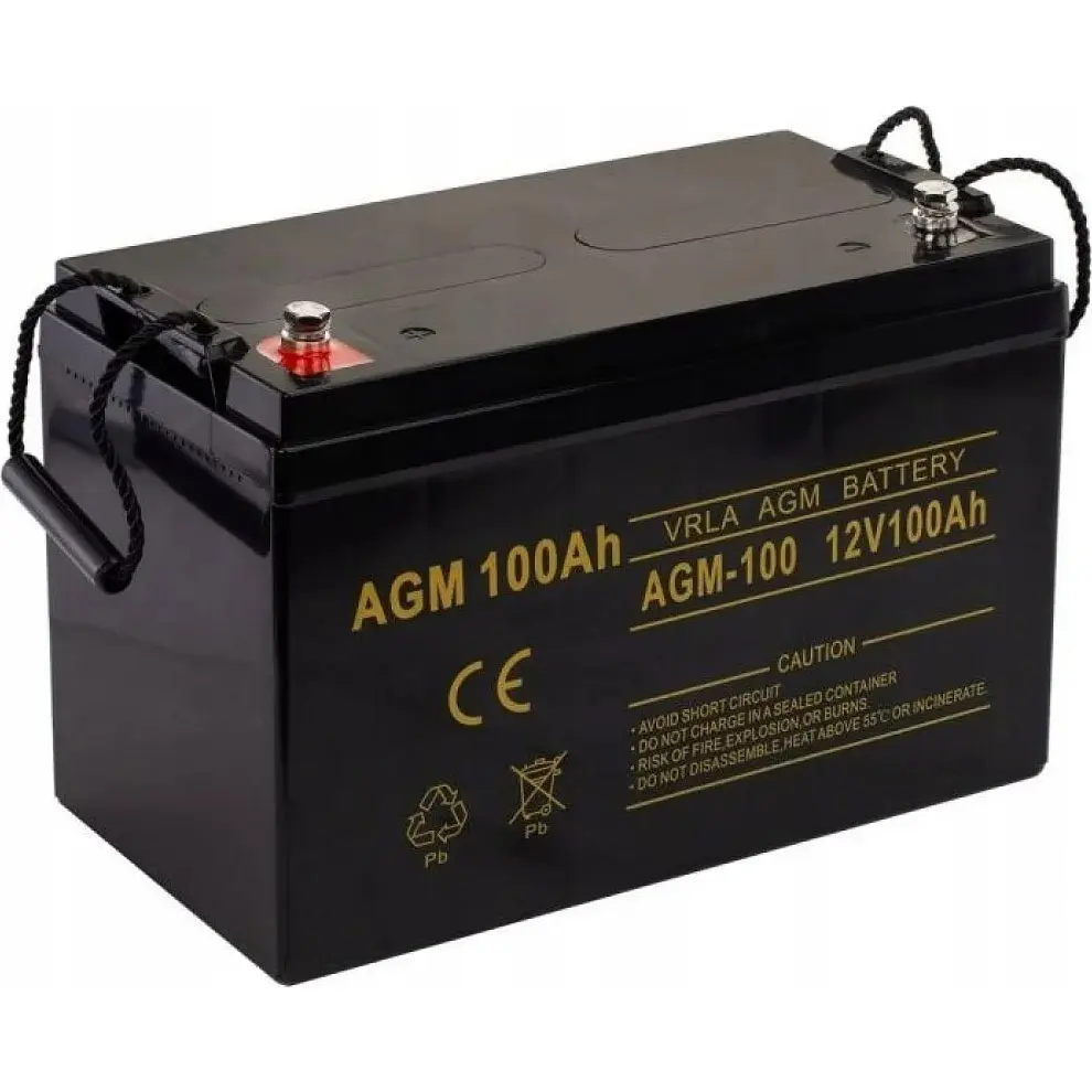 Акумулятор Volt Polska AGM 12V [12V/100Ah/1200Wh][6AKUXAG100] [112060] - фото 2