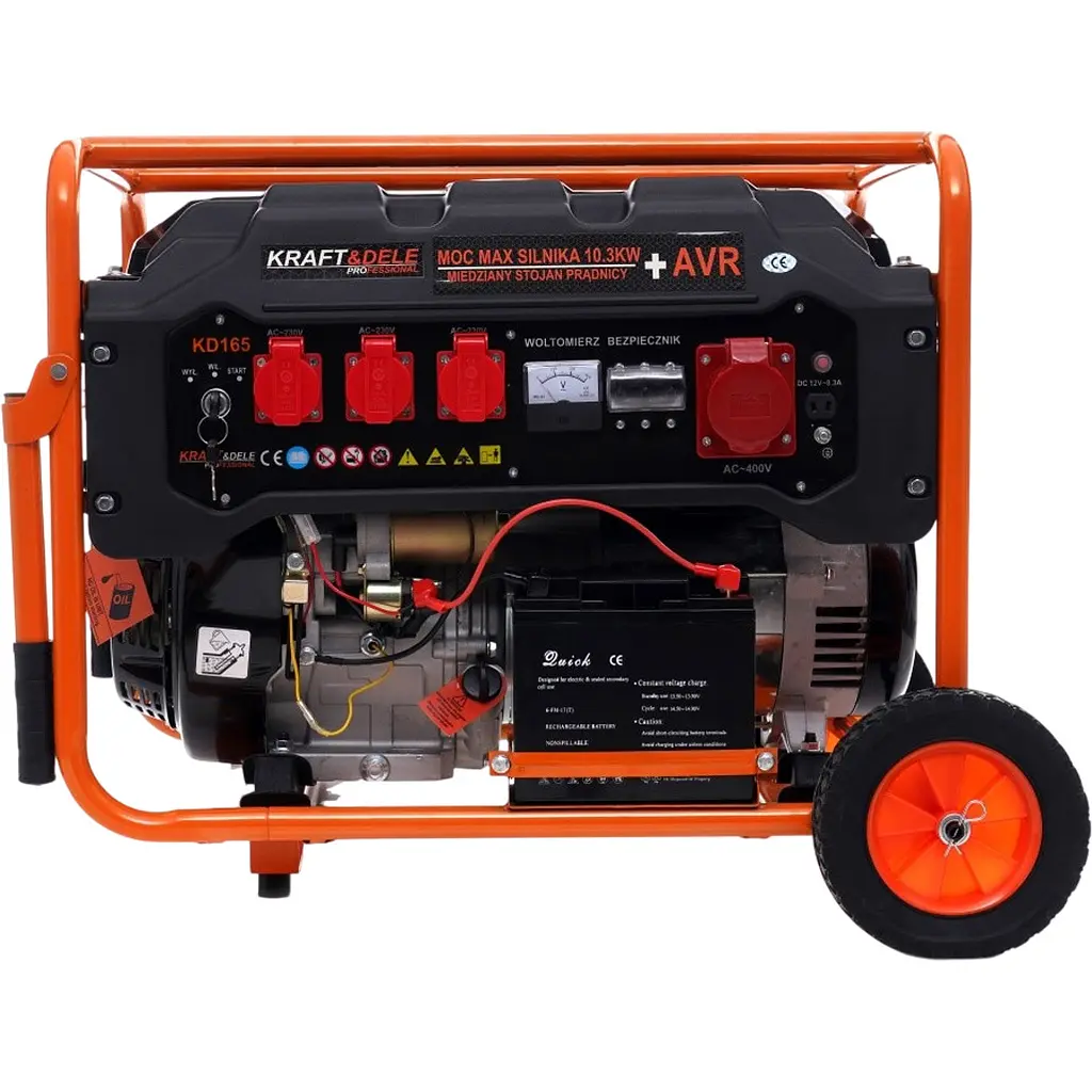 Генератор бензиновый Kraft&Dele KD165 [124522] - фото 5