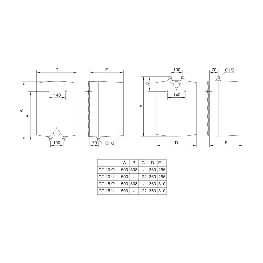 Бойлер TIKI Mini PBT 15V9 (GT15UMINI_TIKI) (700189) - фото 2